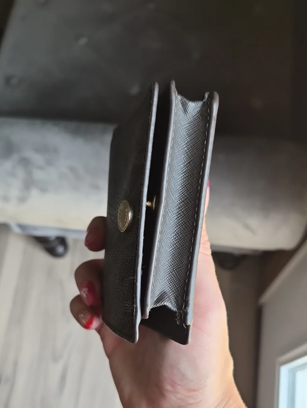 Michael Michael Kors Brown Signature Bifold Wallet Jet Set Travel